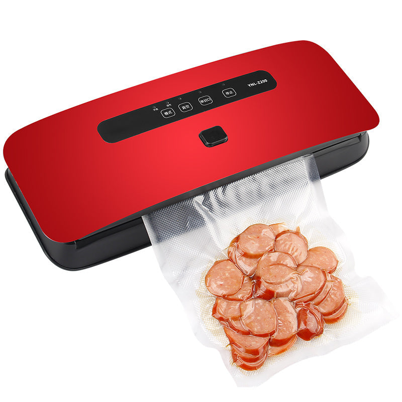 Automatic vacuum sealing machine for small food bag